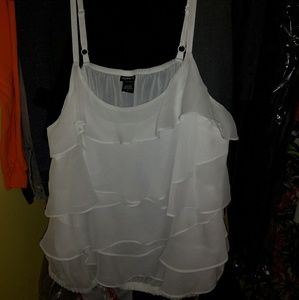 Torrid Ruffle Tank Sz 3